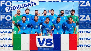 Highlights: Italia-Francia 5-1 - Beach Soccer (31 agosto 2022)