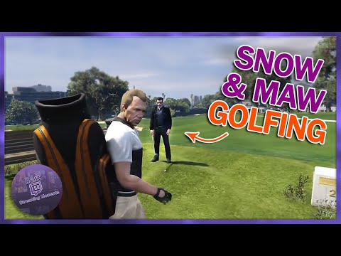 NoPixel SNOW & MAW BONDING OVER GOLF, HOA SEMEN PLAN | GTA 5 RP Funny Moments/Highlights 184