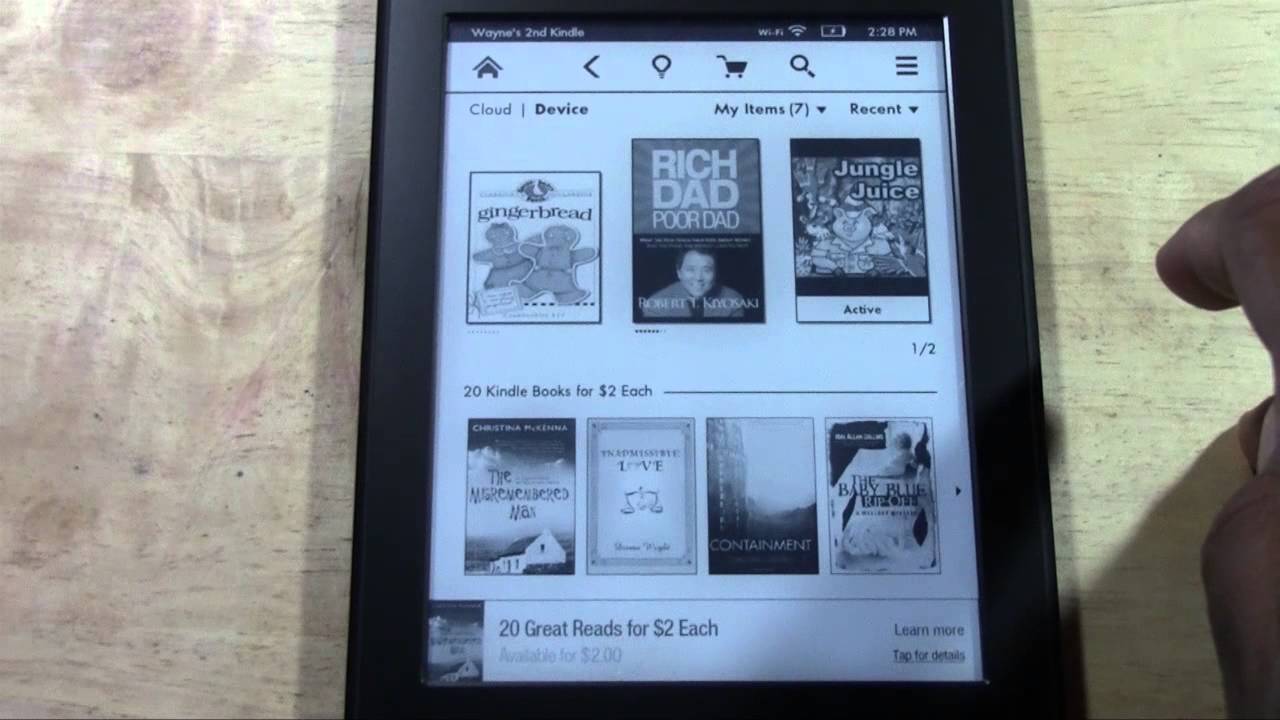 youtube how to use a kindle paperwhite