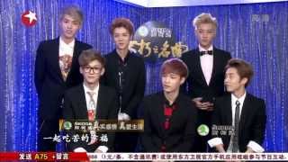 [한글자막] 140315 EXO-M 不朽之名曲 인터뷰&무대 by유애