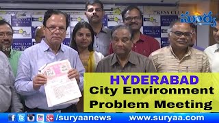 City Environment Problem ,press meet by Purshotham Reddy
