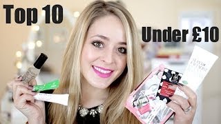 Top 10 Under £10: SKINCARE