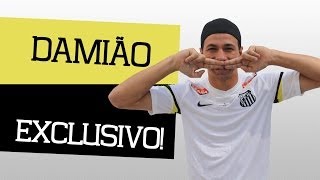 Damião quer fazer história com a camisa do Santos!