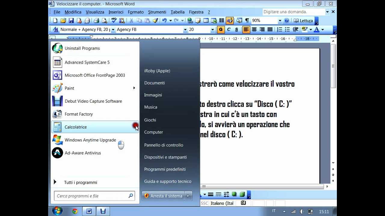 ... Migliori consigli per velocizzare un pc LENTISSIMO - YouTube