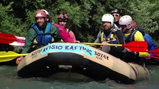 Volley&Rafting - Gli azzurri hanno sfidato l'Avisio