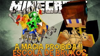 A Magia Proibida e Câmara Secreta!! #02 Escola de Bruxos Minecraft