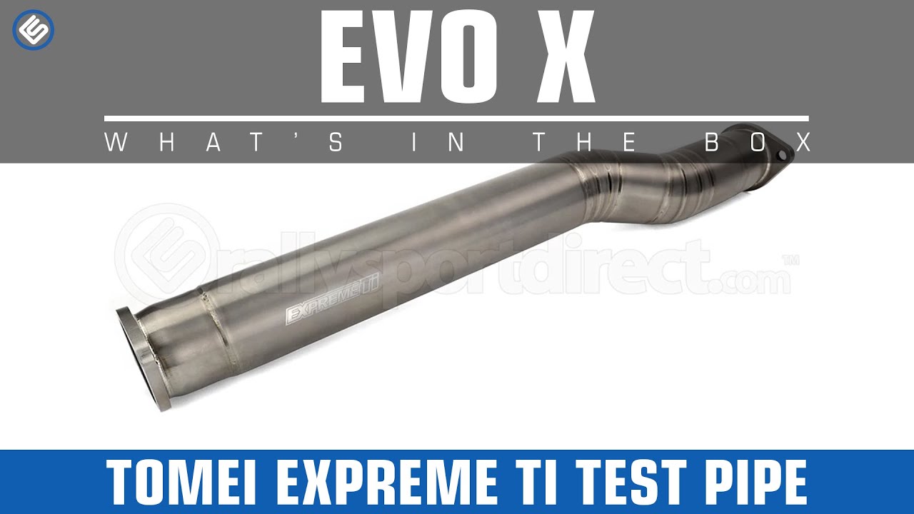 test pipe evo x