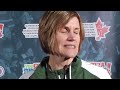 2012 Scotties Tournament of Hearts Draw 7 Media Scrum