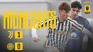 HIGHLIGHTS: JUVENTUS UNDER 19 1-0 INTER | CAMPIONATO PRIMAVERA 1