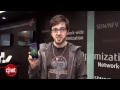 Up close with Fujitsu's iris-scanning phone concept