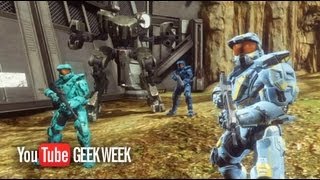 Geek Week: Red vs. Blue Blockbuster Trailer