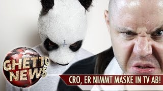 CRO, ER NIMMT MASKE IN TV AB! GHETTO NEWS