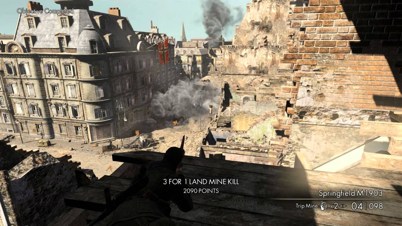 Sniper Elite V2 PC Demo - X-Ray Cam Kills - YouTube