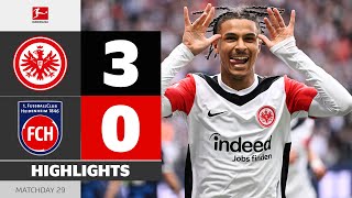 EINTRACHT FRANKFURT — HEIDENHEIM | Highlights | Matchday 29 – Bundesliga 2024/25