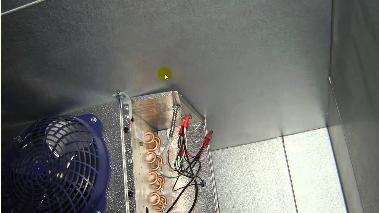 Electrical Wiring for a Walk in Freezer - YouTube