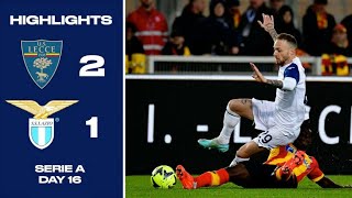 Highlights | Lecce-Lazio 2-1