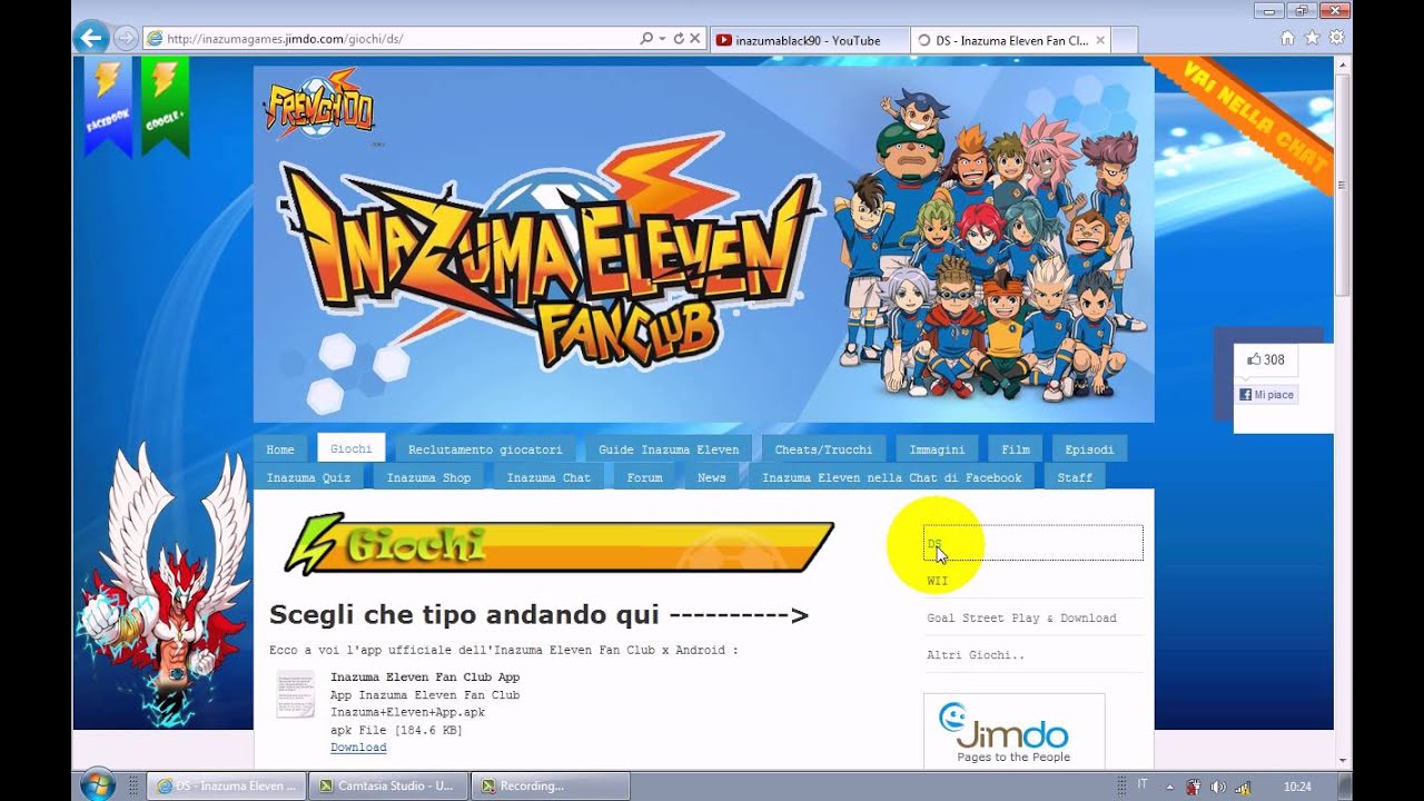 Come scaricare Inazuma Eleven 3 - YouTube