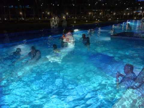 Our late night dip in Cancun Mexico, after our wedding!! Fantastic!! 18th May 2013