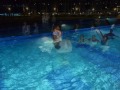 Our late night dip in Cancun Mexico, after our wedding!! Fantastic!! 18th May 2013