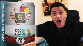 OMG 100K PACKS!!! - EVERY SINGLE PACK OPENED - Fifa 14 Ultimate Team