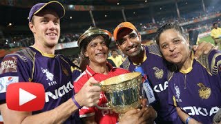 IPL 2014 - KKR Celebrates Win - Shahrukh In All Smiles - Victory Moments