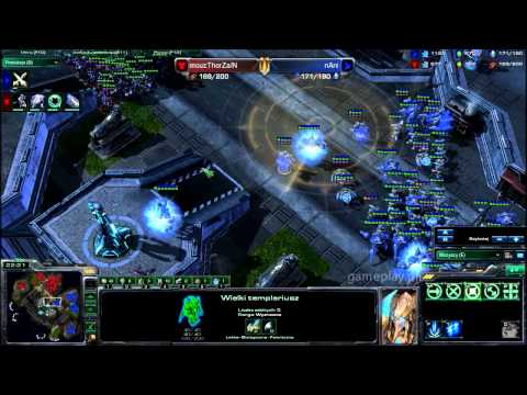 NienażartyTV: Starcraft II: Droga do ligi diamentowej #7 - Thorzain vs Naniwa na EBI - mecz 2 (2/2)