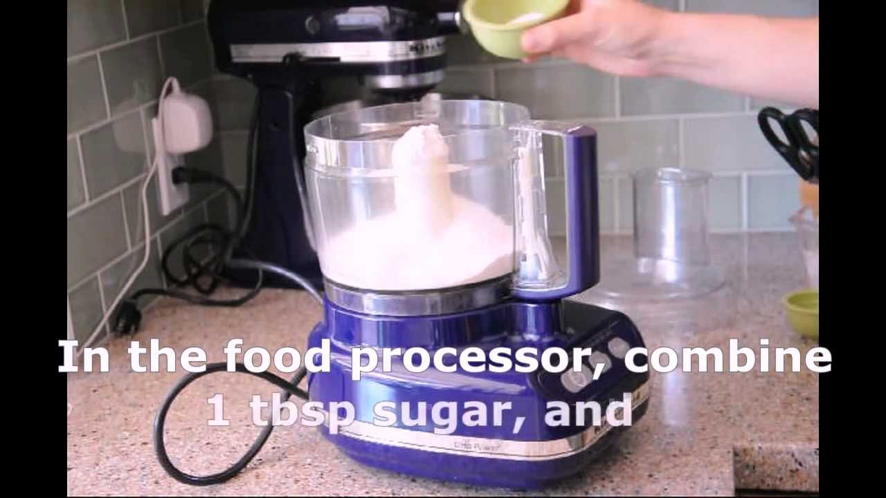 How to make Pie Crust in a Food Processor from Baking Bites YouTube