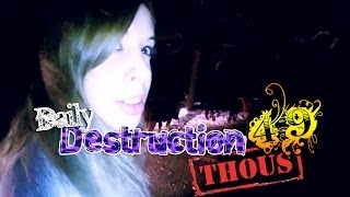 Daily Destruction Thous 49 - Nieve, Too Zhink Mansion y Vacas Diabólicas