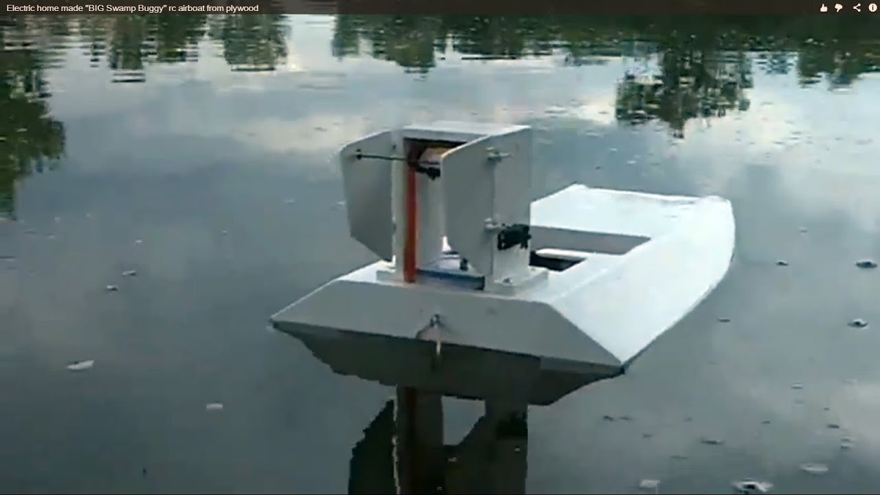 Homemade RC Boat