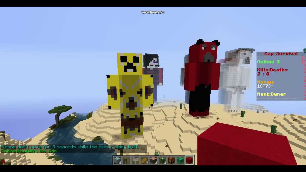 Skin statue builder plugin exemple - YouTube