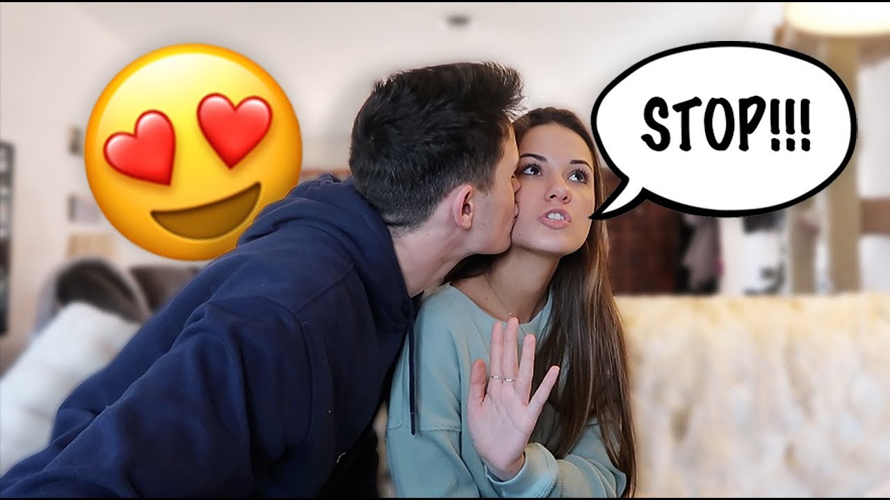 I+Can't+Stop+Kissing+You+Prank+On+My+Latina+Girlfriend+|+Andrea+&+...