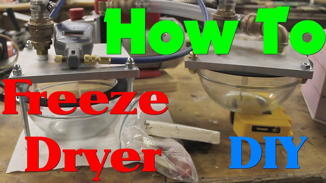 How to Make a Freeze Dryer - YouTube