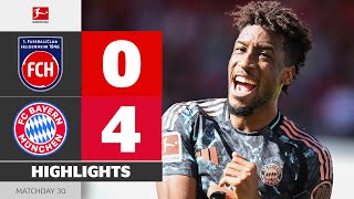 Is The TITLE Secured? | HEIDENHEIM — FC BAYERN | Highlights | Matchday 30 – Bundesliga 2024/25