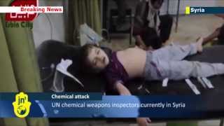 Syria chemical weapons attack video: Assad accused of chemical attack in Damascus suburb