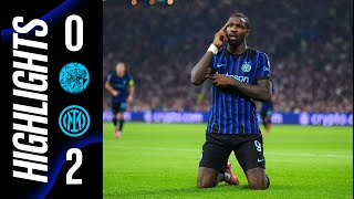 DOPPIETTA DI TESTA PER THURAM: PARTENZA COL BOTTO  🚀🤩?? | AJAX 0-2 INTER | HIGHLIGHTS UCL 25/2⚫🔵???