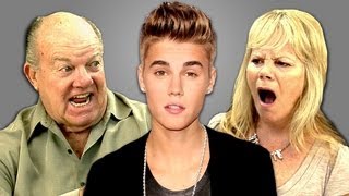 ELDERS REACT TO JUSTIN BIEBER