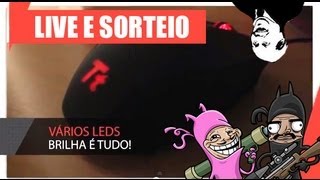 Aviso de Live e Sorteio Foda