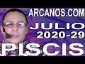 Video Horóscopo Semanal PISCIS  del 12 al 18 Julio 2020 (Semana 2020-29) (Lectura del Tarot)