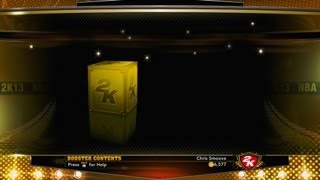 NBA 2K13 My Team - 4th Seed Pack Opening!