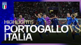 Highlights: Portogallo-Italia 1-1 | Women's EURO 2025