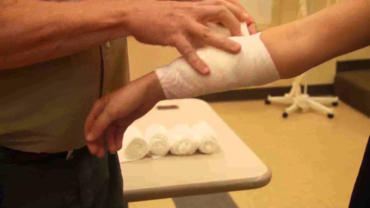 Bandaging Pressure Bandage YouTube