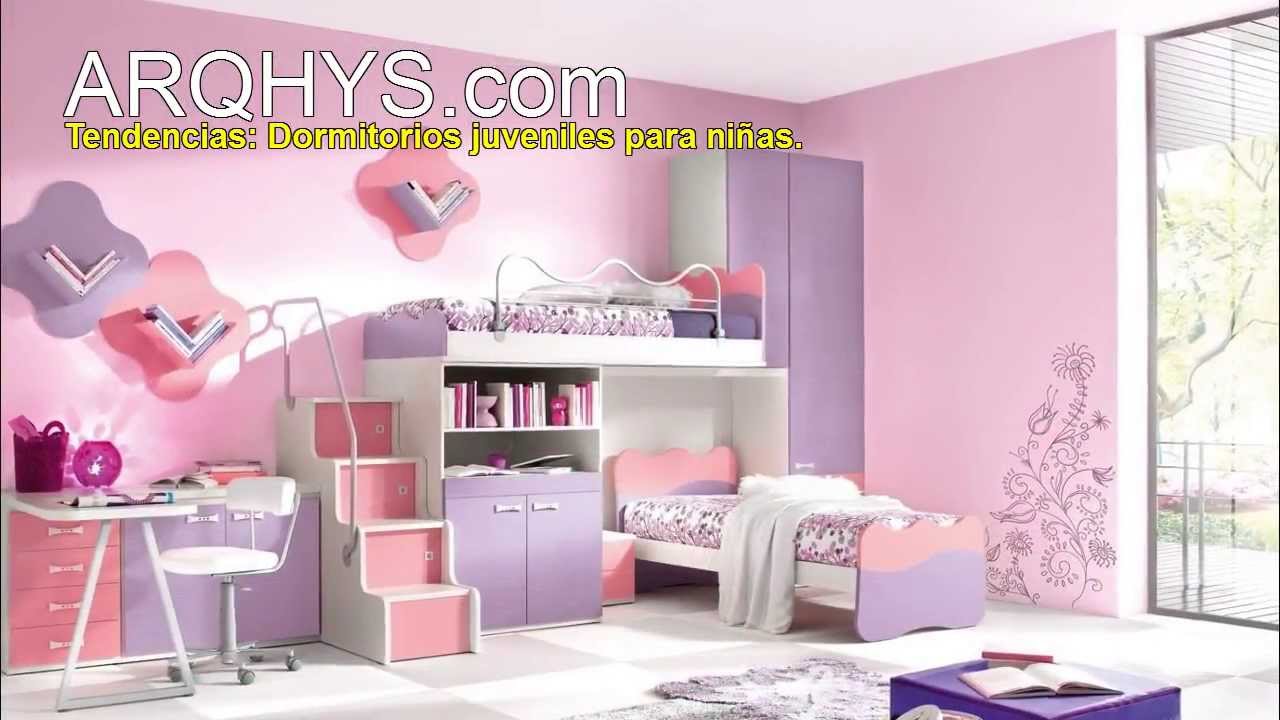 Cuartos juveniles para niñas, jovencitas y adolescentes - YouTube