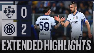 CORREA E DE VRIJ: DOPPIA FIRMA SULL'ULTIMA GIORNATA  ✍️ | COMO 0-2 INTER | EXTENDED HIGHLIGHTS 📺⚫🔵??