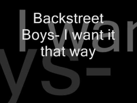 tell me why backstreet boys youtube