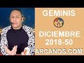 Video Horscopo Semanal GMINIS  del 9 al 15 Diciembre 2018 (Semana 2018-50) (Lectura del Tarot)