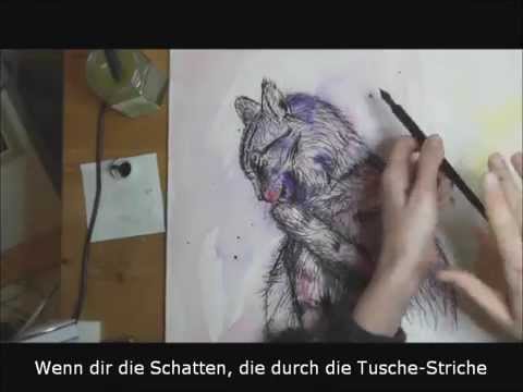 Schnell ein schönes Aquarellbild zeichnen - YouTube