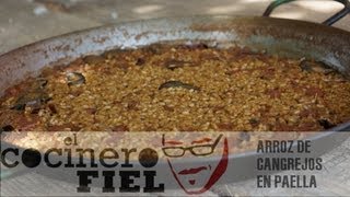 EL COCINERO FIEL #471 ARROZ CON CANGREJOS EN PAELLA