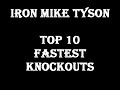 Thumbnail 1 for Iron Mike Tyson ~ Top 10 Fastest Knockouts Thumbnail 1 for Iron Mike Tyson ~ Top 10 Fastest Knockouts