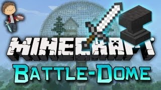 Minecraft: BATTLE-DOME Mini-Game w/Mitch & Friends! Build Phase!