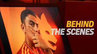 HOME KIT SHOOT 🟨🟥?? | BEHIND THE SCENE🎥 ??